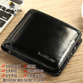 Men's Luxury Tri - Fold Wallet - Trendy Home Mart