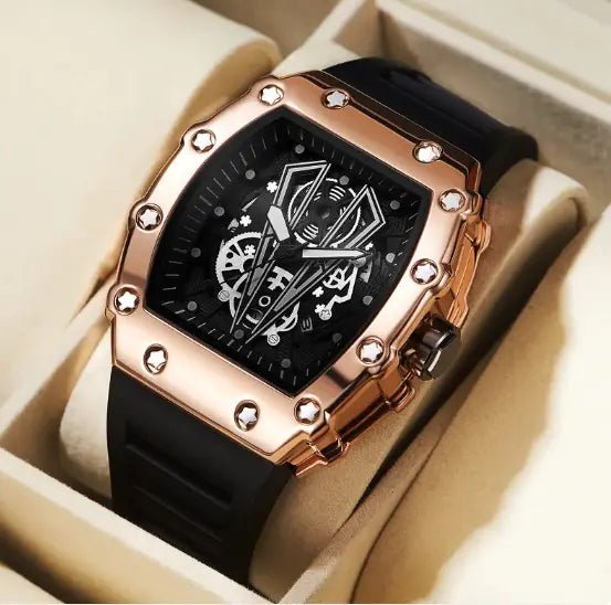 Men’s Quartz Watch – Casual Fall Style - Trendy Home Mart