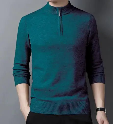 Men's Zipper Sweater - Trendy Home Mart