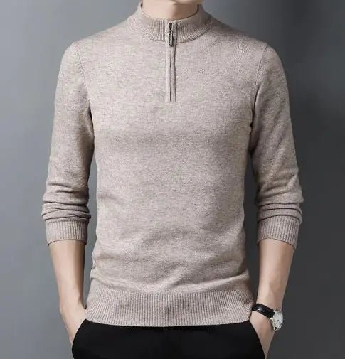 Men's Zipper Sweater - Trendy Home Mart