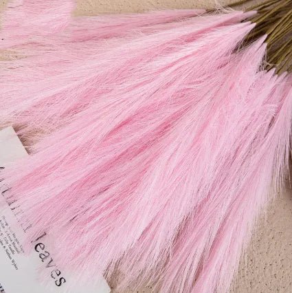 Mini Artificial Pampas Reed Grass – Elegant Home Accent - Trendy Home Mart