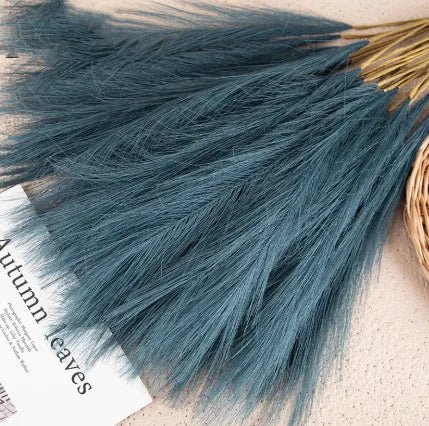 Mini Artificial Pampas Reed Grass – Elegant Home Accent - Trendy Home Mart
