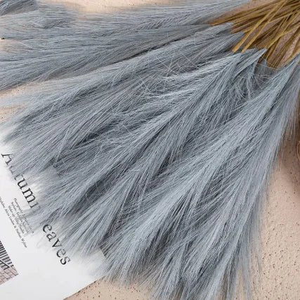 Mini Artificial Pampas Reed Grass – Elegant Home Accent - Trendy Home Mart
