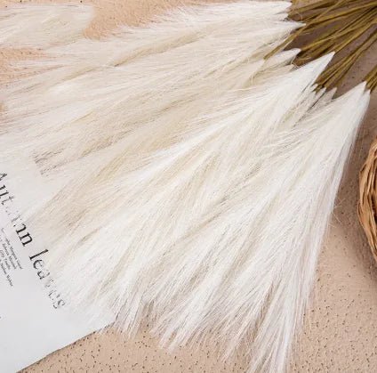 Mini Artificial Pampas Reed Grass – Elegant Home Accent - Trendy Home Mart