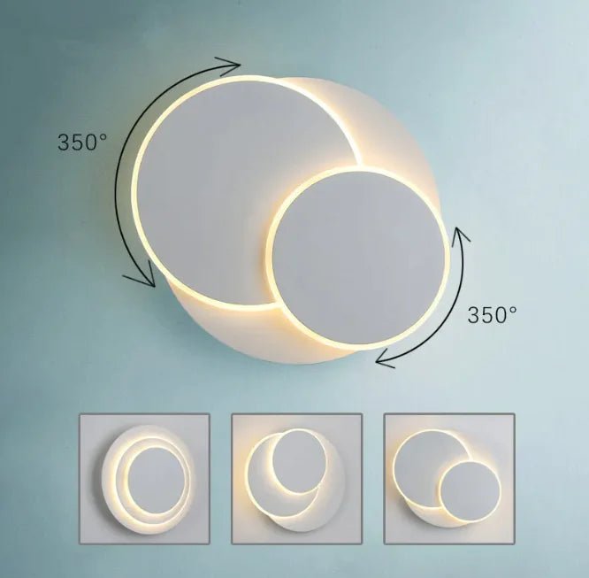 Modern Round Wall Lamp - Trendy Home Mart