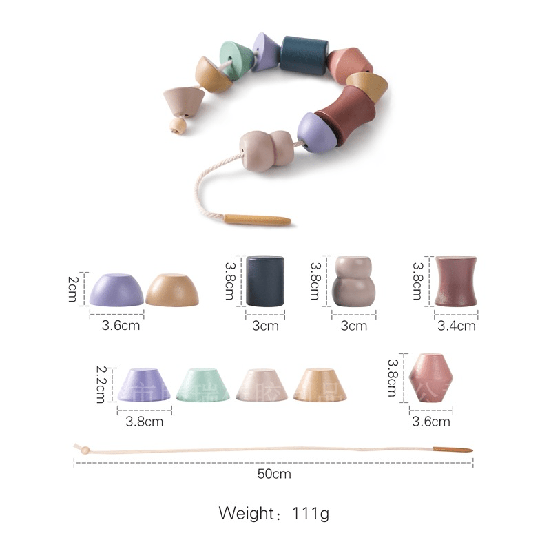 Montessori Wooden Animal Stacking Balance Toy - Trendy Home Mart