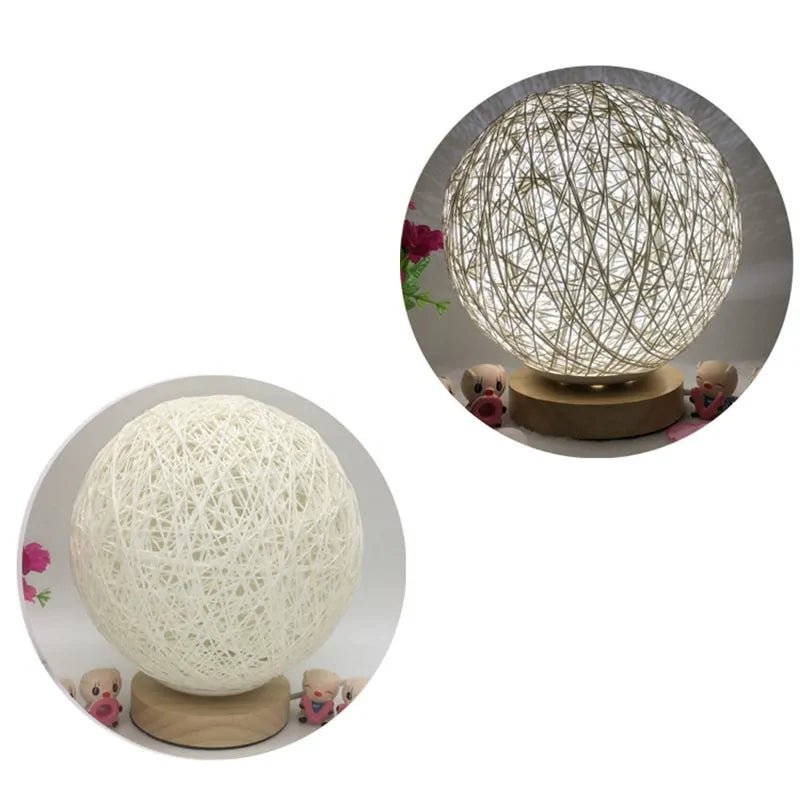 Moonlight Wooden Lamp - Trendy Home Mart