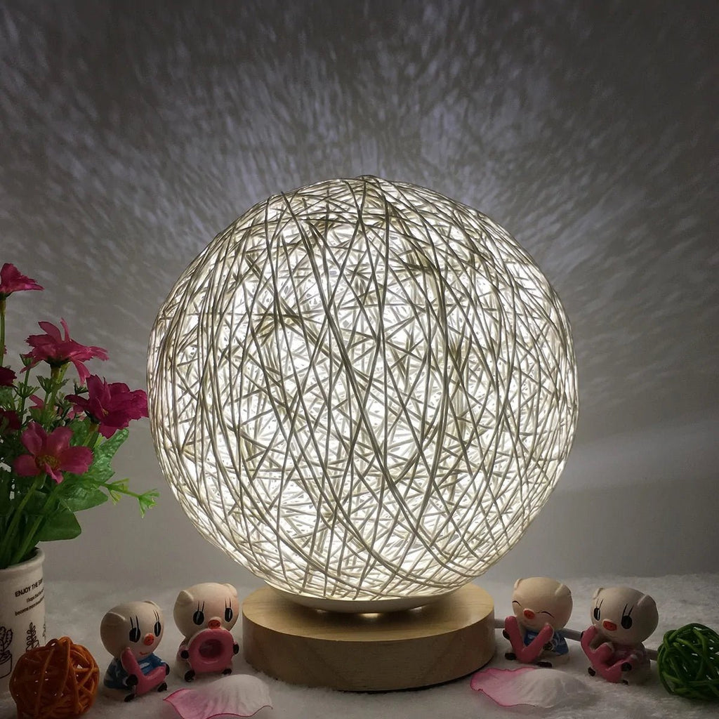Moonlight Wooden Lamp - Trendy Home Mart