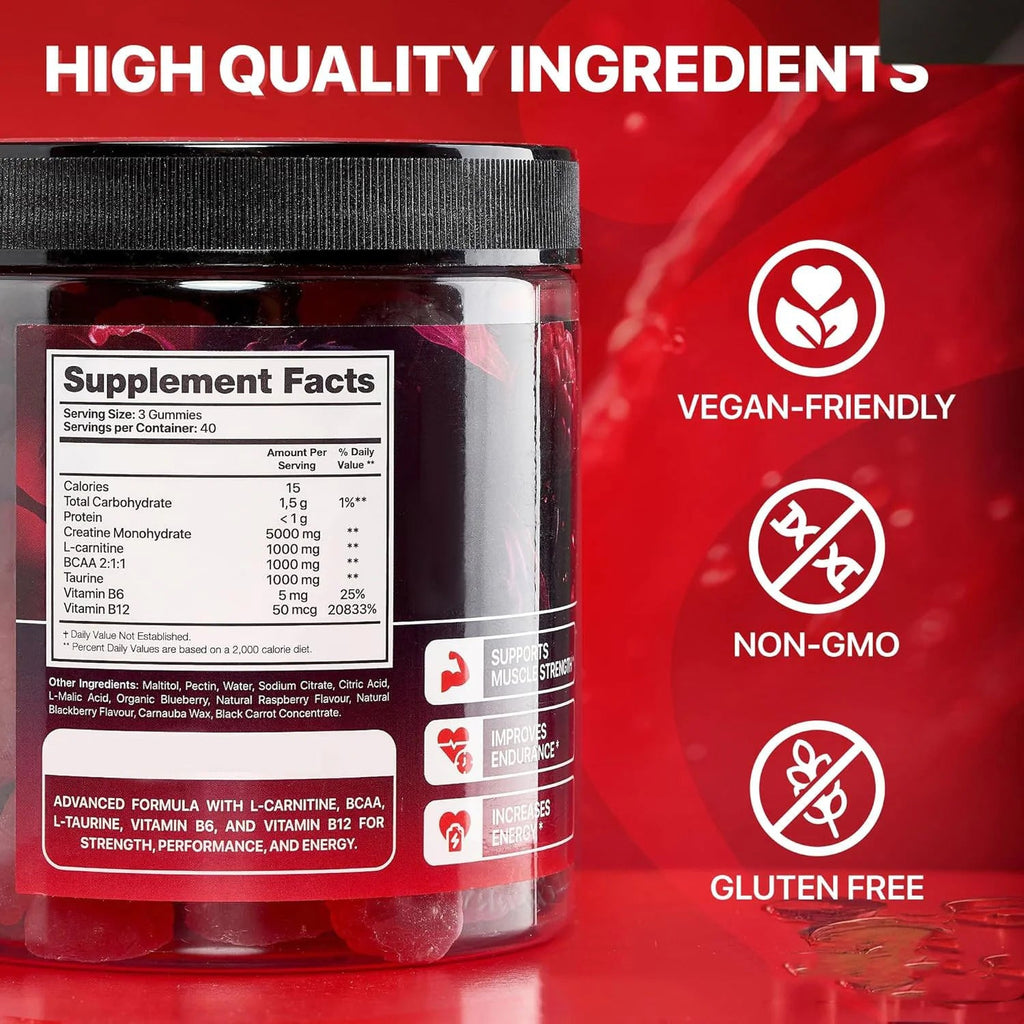 Muscle Boost Gummies - Trendy Home Mart
