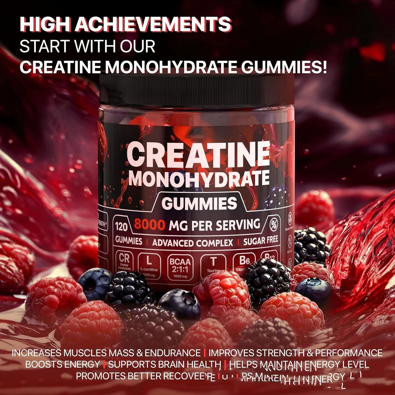 Muscle Boost Gummies - Trendy Home Mart