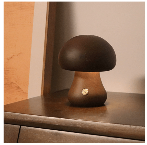 Mushroom - Shaped Table Lamp - Trendy Home Mart