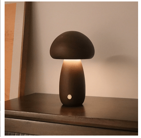 Mushroom - Shaped Table Lamp - Trendy Home Mart