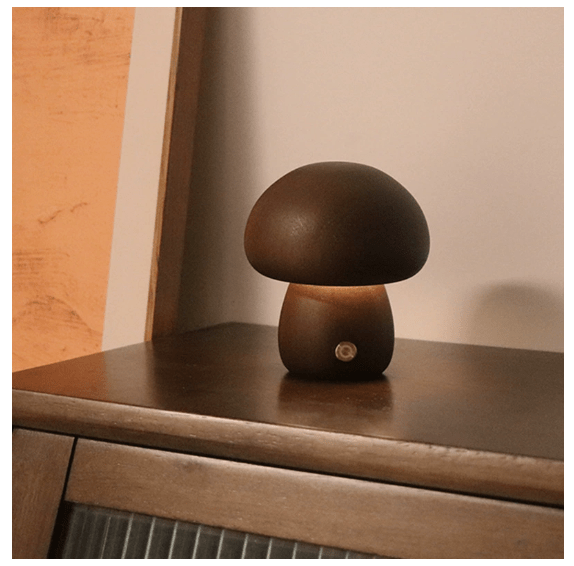 Mushroom - Shaped Table Lamp - Trendy Home Mart