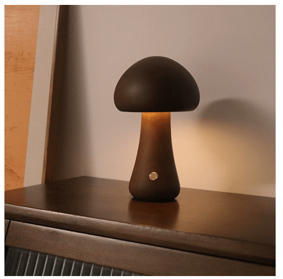 Mushroom - Shaped Table Lamp - Trendy Home Mart