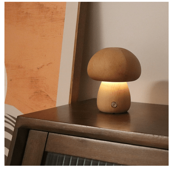 Mushroom - Shaped Table Lamp - Trendy Home Mart
