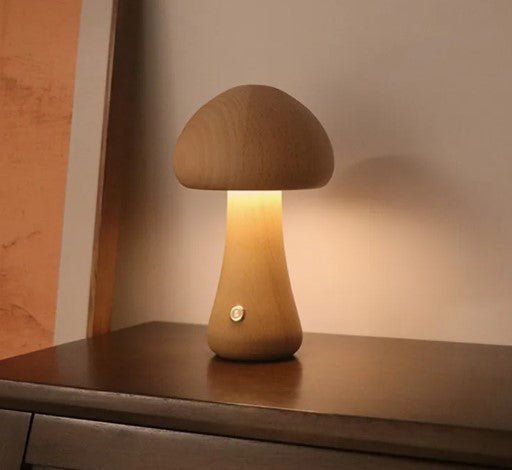 Mushroom - Shaped Table Lamp - Trendy Home Mart