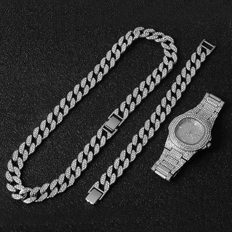 Necklace, Watch and Bracelet Jewelry - Trendy Home Mart