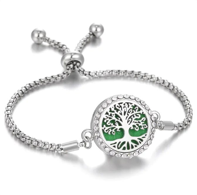 New Kaleidoscope Aromatherapy Bracelet Perfume Essential Oil Diffuser Locket Bracelet Charms Women Aroma Diffuser Jewelry - Trendy Home Mart