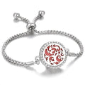 New Kaleidoscope Aromatherapy Bracelet Perfume Essential Oil Diffuser Locket Bracelet Charms Women Aroma Diffuser Jewelry - Trendy Home Mart
