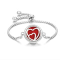 New Kaleidoscope Aromatherapy Bracelet Perfume Essential Oil Diffuser Locket Bracelet Charms Women Aroma Diffuser Jewelry - Trendy Home Mart