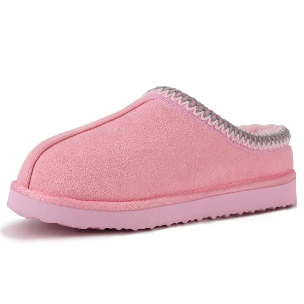 OOW Fuzzy Indoor & Outdoor Slippers for Women – PK Color - Trendy Home Mart