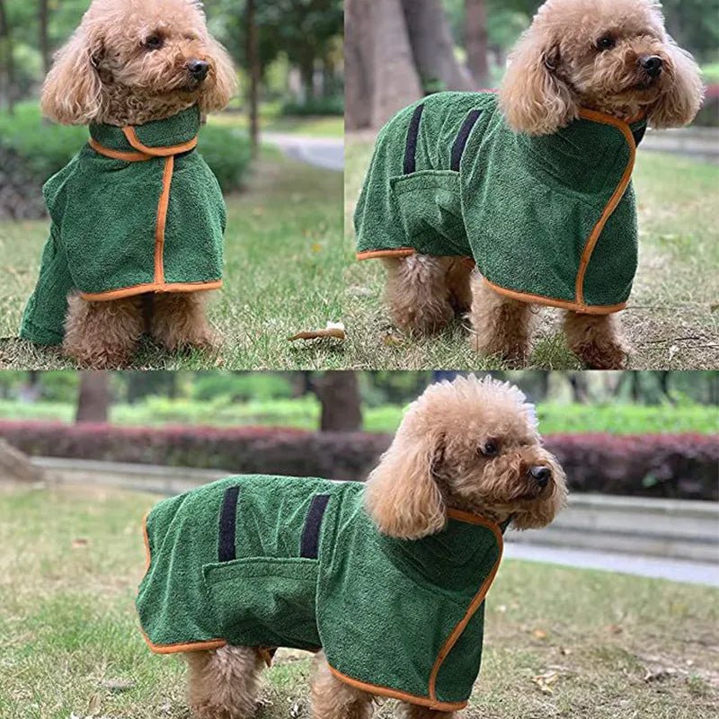 Pet Bathrobe Fast Drying Towel - Trendy Home Mart