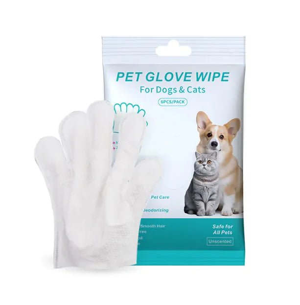 Pet Cleaning Gloves & Wipes - Trendy Home Mart