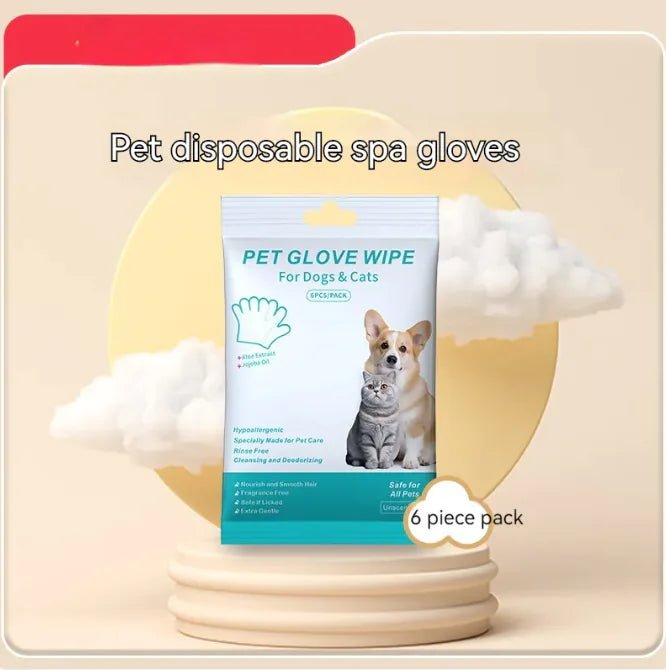 Pet Cleaning Gloves & Wipes - Trendy Home Mart