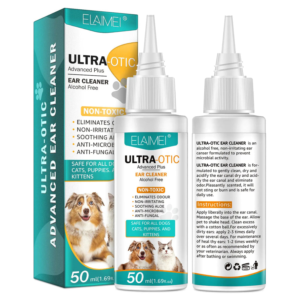 Pet Ear Cleaner 50ml - Trendy Home Mart