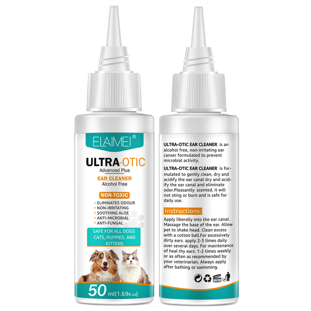 Pet Ear Cleaner 50ml - Trendy Home Mart
