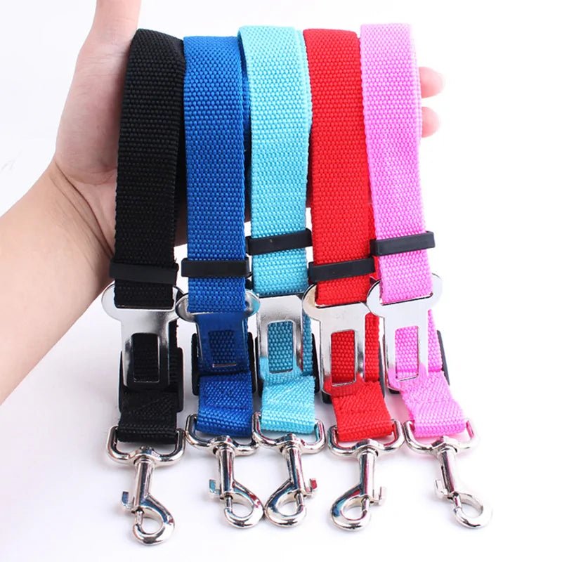 Pets Car Seat Belt Adjustable Harness - Trendy Home Mart