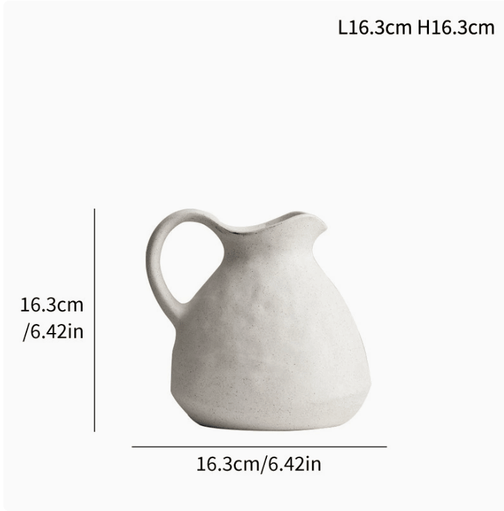 Plain Ceramic Vase - Trendy Home Mart