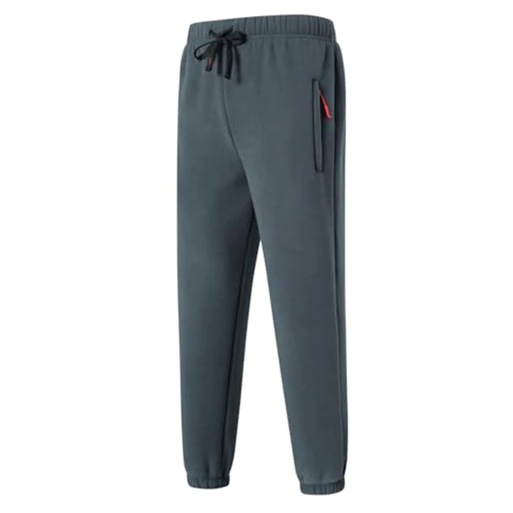 Plus Size Fleece Pants Joggers for Men Womens Winter Warm Sherpa Fleece Warm Clothing Mens Sweatpants Warm Clothes for Men Mens Jogger Pajama Pants Thermal Pants（5 - GraySmall） - Trendy Home Mart