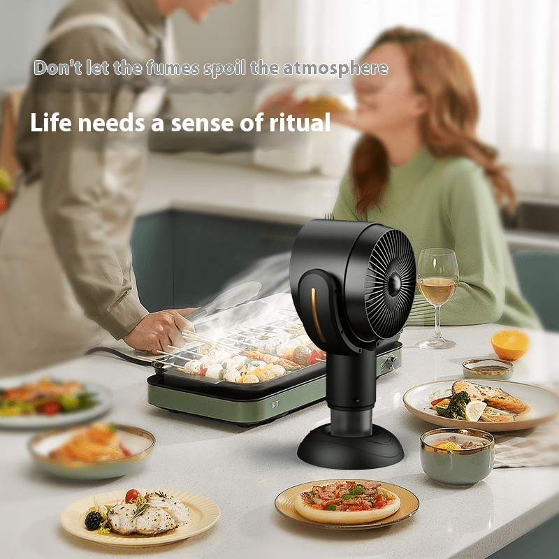 Portable Desktop Range Hood Smoke Remover - Trendy Home Mart
