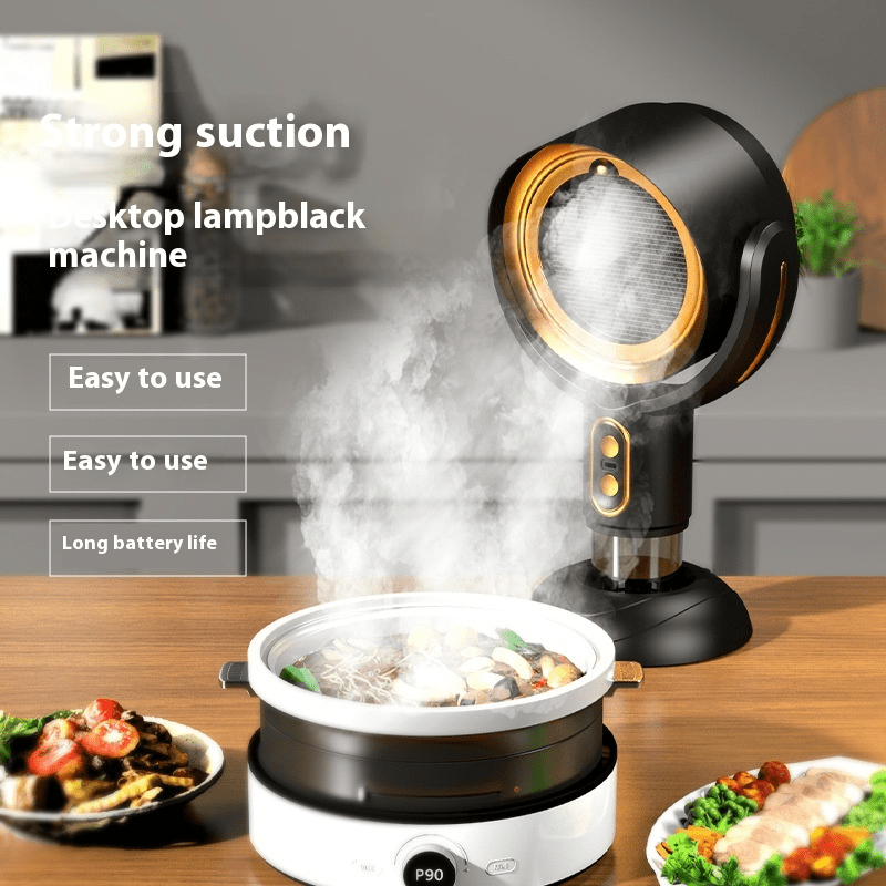 Portable Desktop Range Hood Smoke Remover - Trendy Home Mart