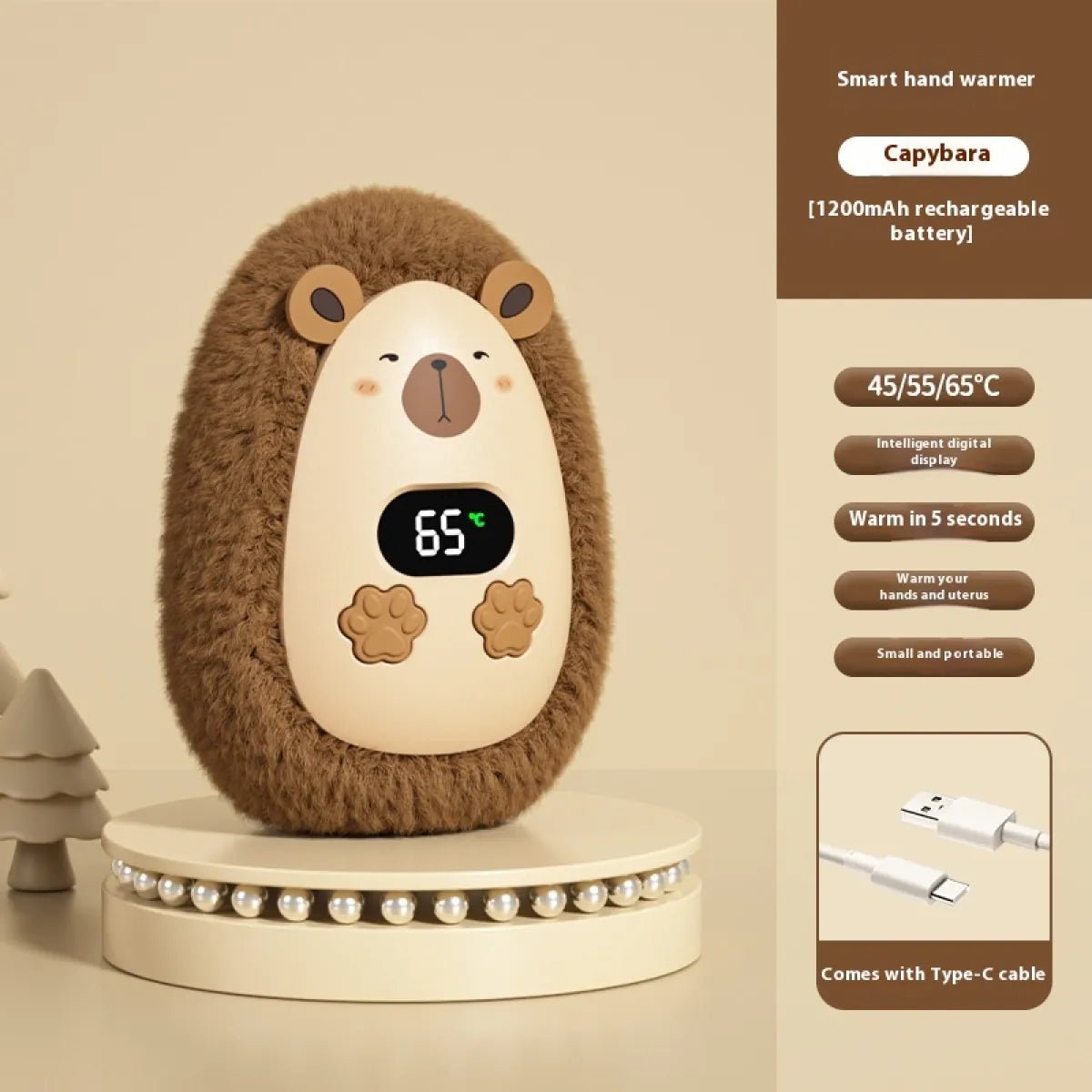 Portable Rechargeable Hand Warmer - Trendy Home Mart