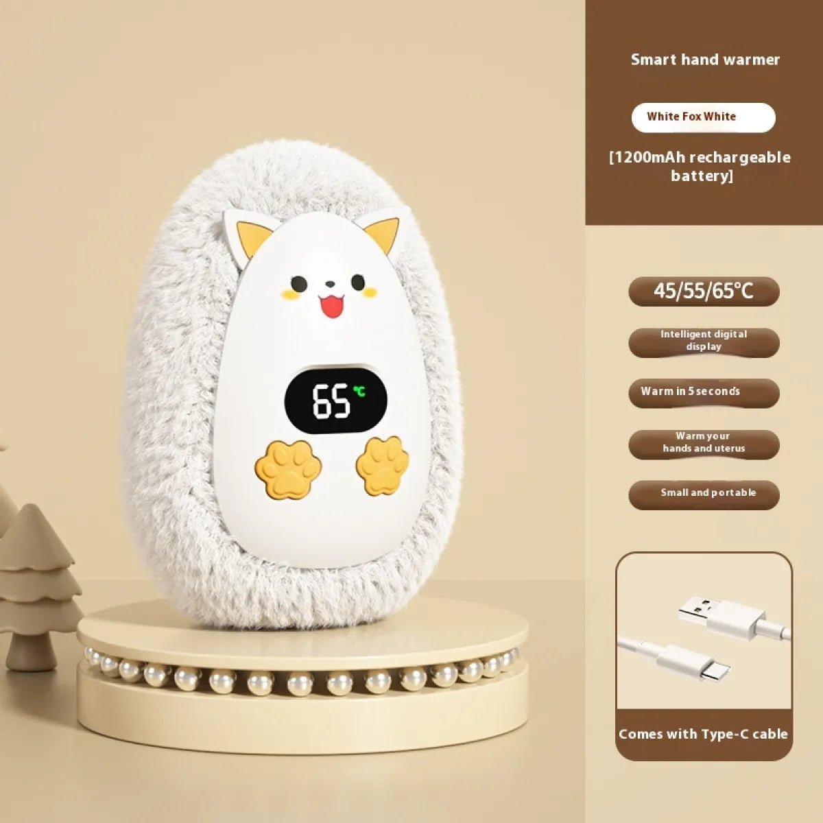 Portable Rechargeable Hand Warmer - Trendy Home Mart