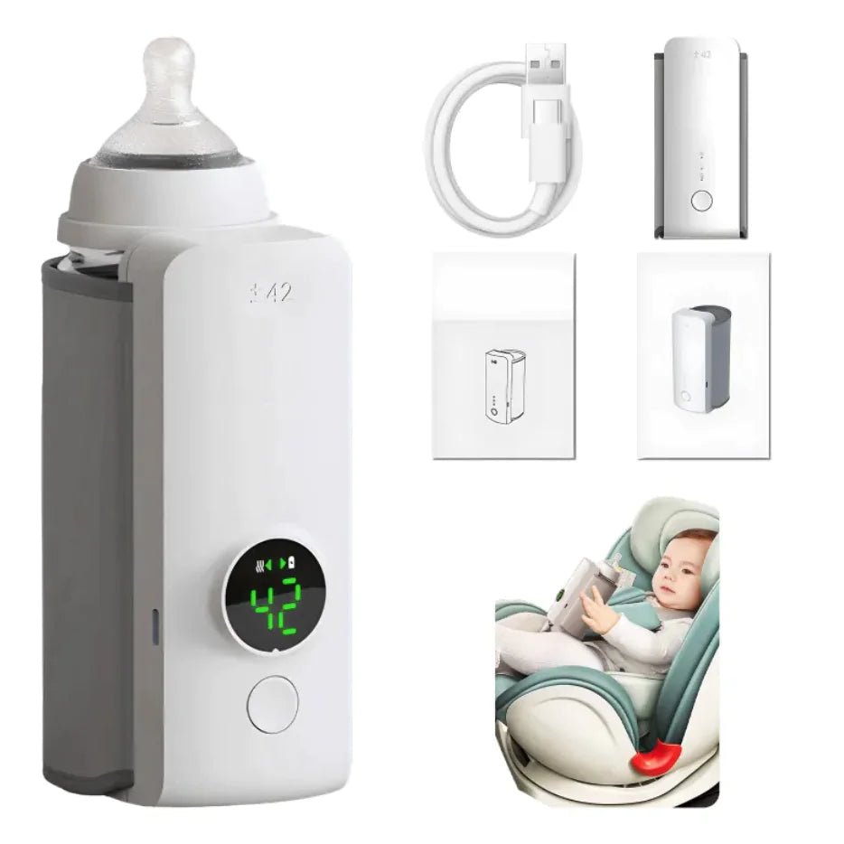 Portable Wireless Baby Bottle Warmer - Trendy Home Mart