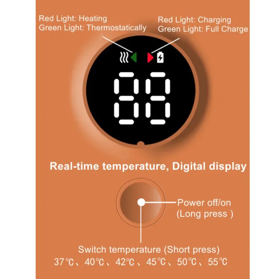 Portable Wireless Baby Bottle Warmer - Trendy Home Mart