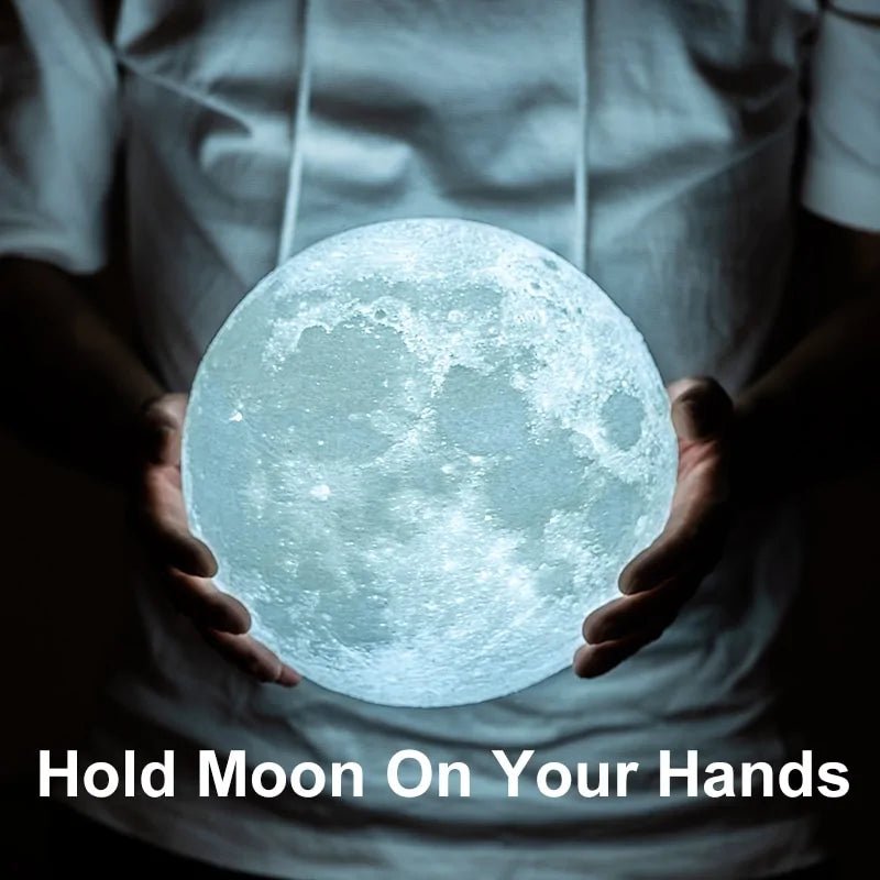 Rechargeable Moon Lamp - Trendy Home Mart