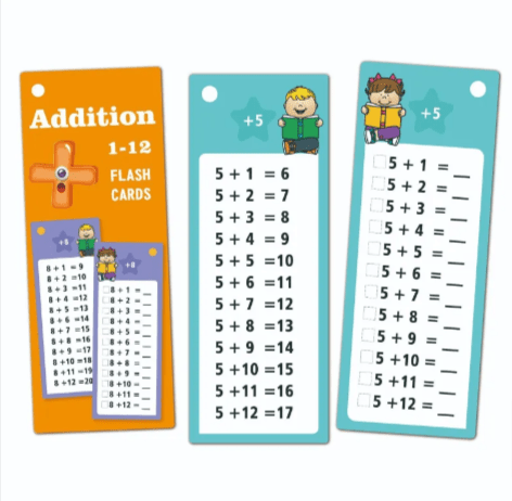 Reusable Math Learning Cards – 15-Piece Set - Trendy Home Mart