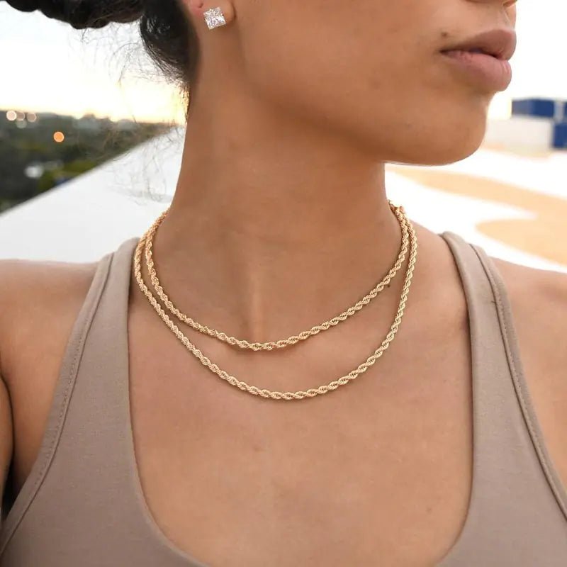 Rope Chain Women Necklace - Trendy Home Mart