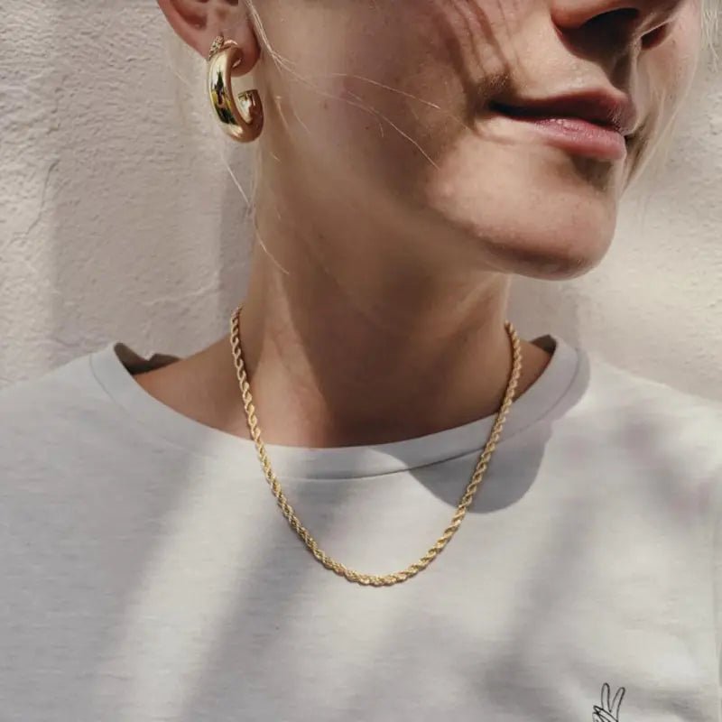 Rope Chain Women Necklace - Trendy Home Mart