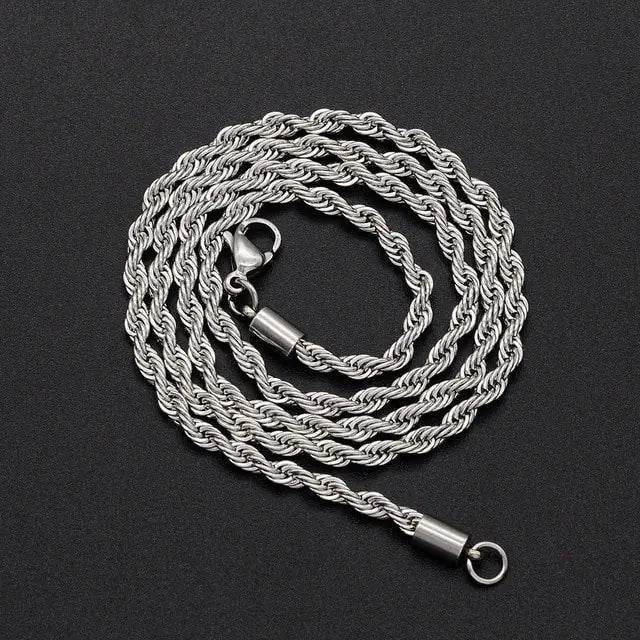 Rope Chain Women Necklace - Trendy Home Mart
