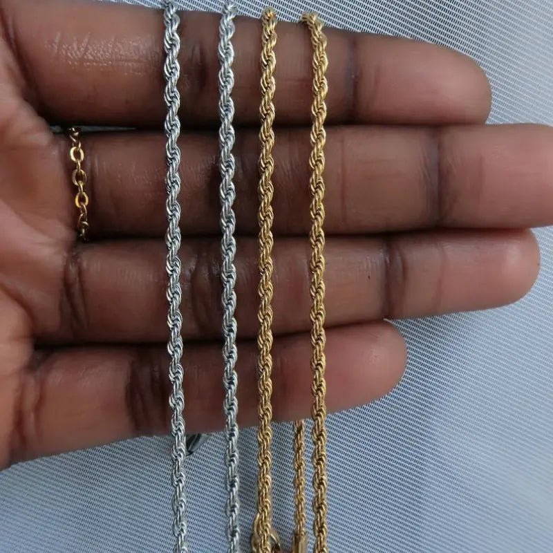 Rope Chain Women Necklace - Trendy Home Mart
