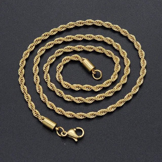 Rope Chain Women Necklace - Trendy Home Mart