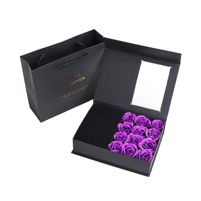 Rose Gift Box Soap Artificial Flower - Trendy Home Mart
