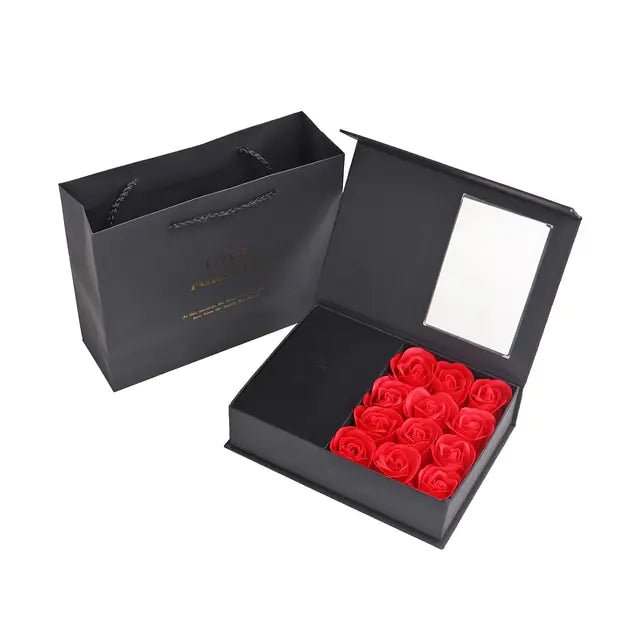 Rose Gift Box Soap Artificial Flower - Trendy Home Mart