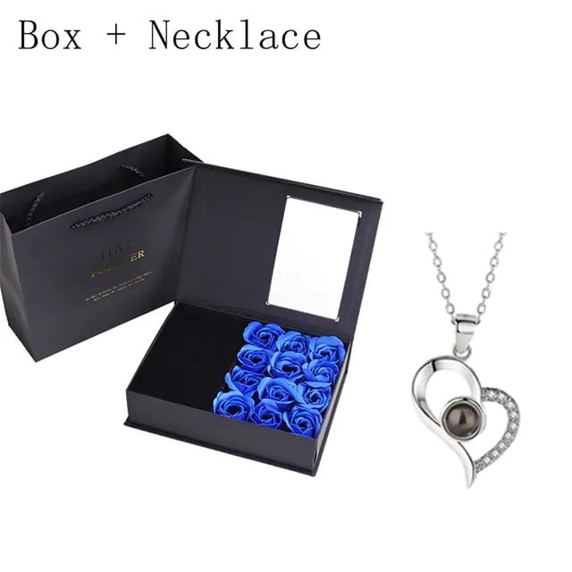 Rose Gift Box Soap Artificial Flower - Trendy Home Mart