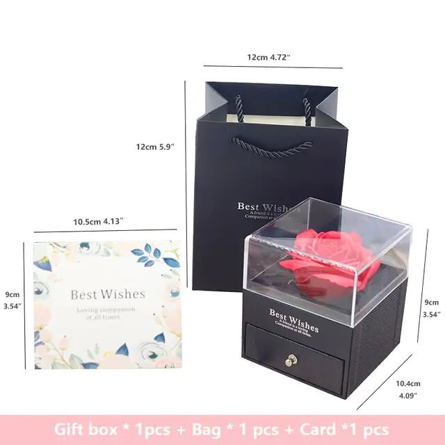 Rose Gift Box Soap Artificial Flower - Trendy Home Mart